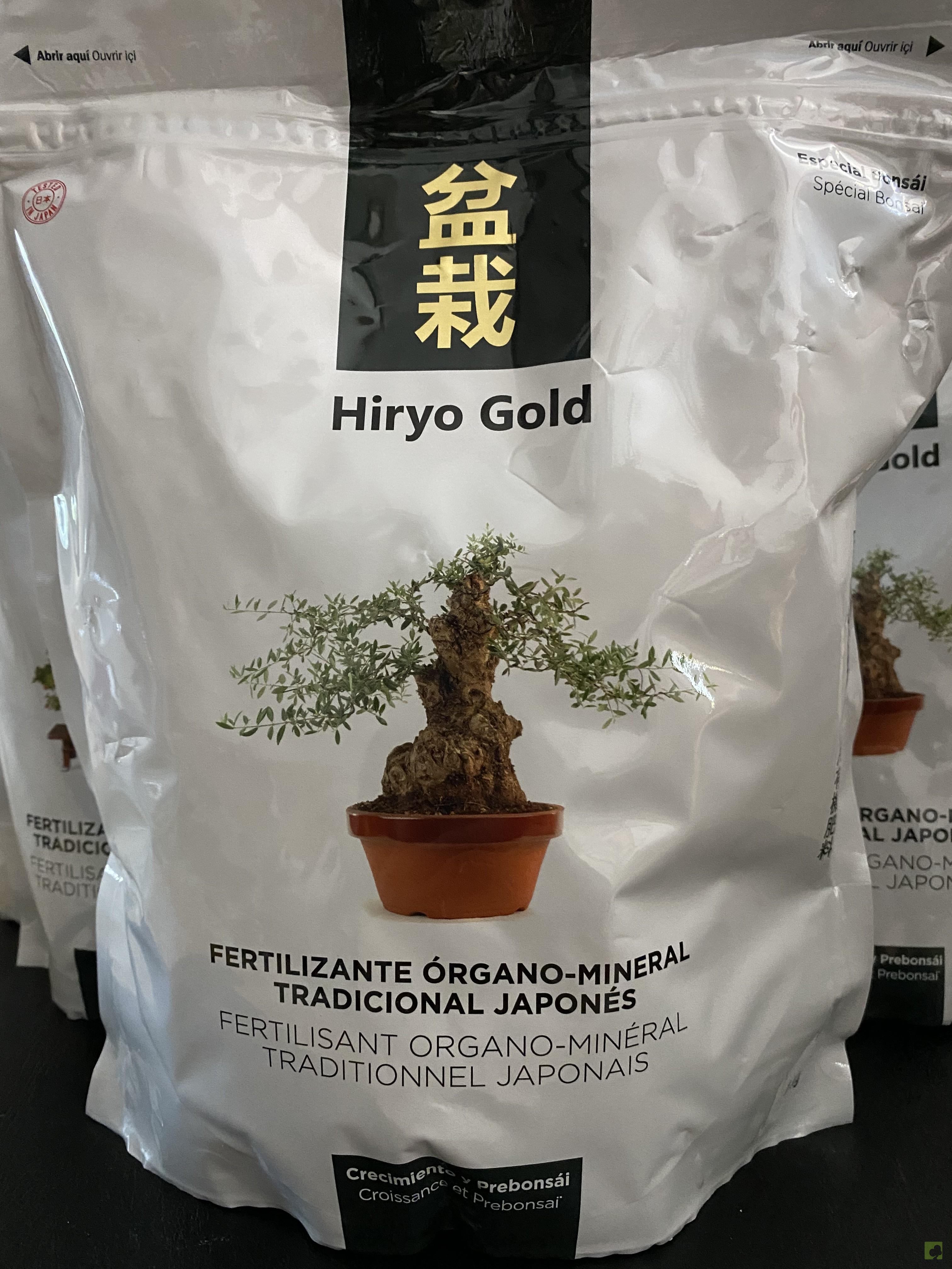 ABONO HIRYO GOLD CRECIMIENTO Y PREBONSAI 1KG ABONO HIRYO GOLD CRECIMIENTO Y PREBONSAI 1KG